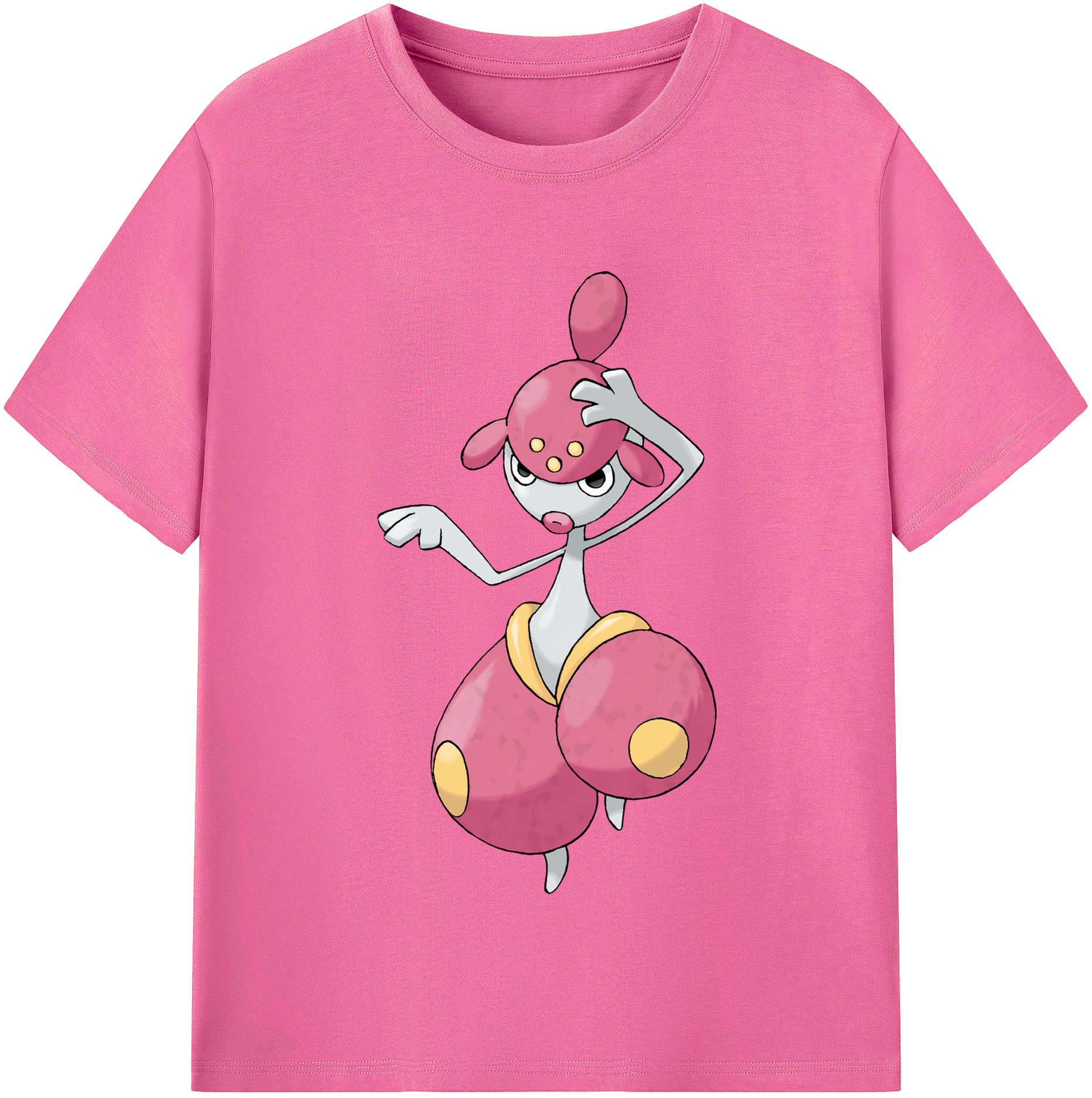 （画像用） ポケットモンスター Pokémon レディースカジュアルプリントTシャツ（綿100％）